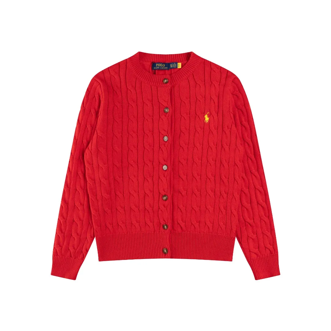 P230 #R93 RALPH LAUREN Ralph Lauren twelve colors classic small label embroidery logo seven-button knitted cable cardigan sweater women's top, high-density LOGO embroidery on the chest, original customization of tag accessories. Made of pure cotton yarn, pure cotton is skin-friendly and comfortable, small label war horse embroidered twist button cardigan sweater 🐎 high quality, follow the blogger to learn how to wear it! Let’s buy a Ralph Lauren cable sweater. It’s a super hard-to-find series after it became popular. It’s hard to find one on the official website. It’s simple and practical to wear, with a lazy and loose feel. The thickened fabric has more texture, feels soft and delicate, and has a loose fit. Whether worn alone or layered, you can wear different styles of fashion with just one piece!   Size: